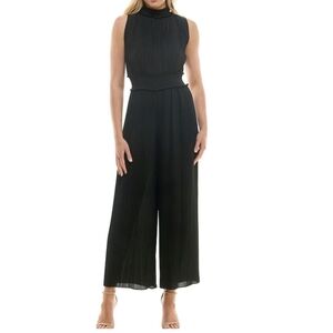 Nanette Lepore Black Sleeveless Jumpsuit